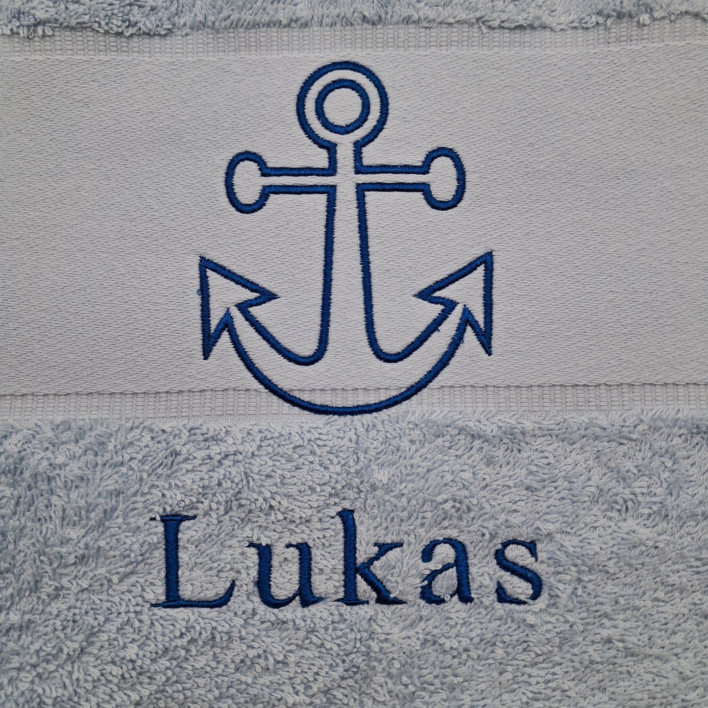 Handtuch mit Anker