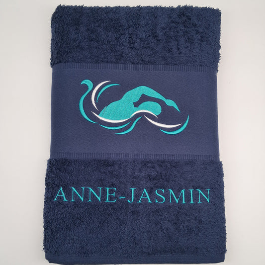 Personalisiertes Handtuch mit Namen
