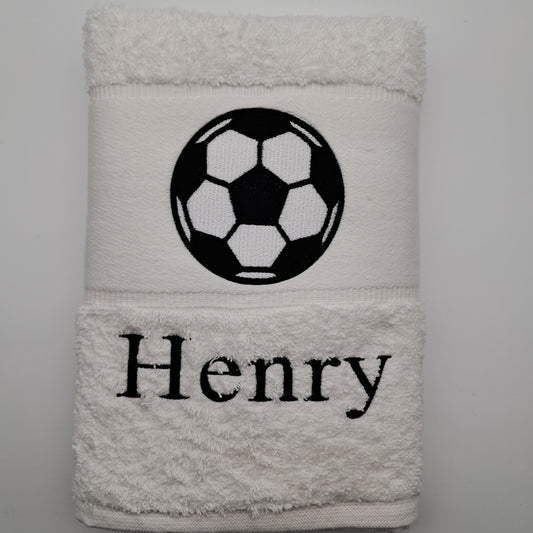 Fußball-Handtuch