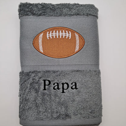 Personalisiertes Football-Handtuch