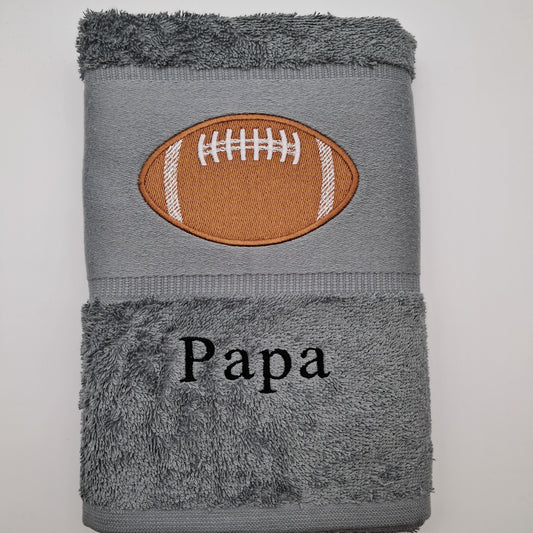 Personalisiertes Football-Handtuch