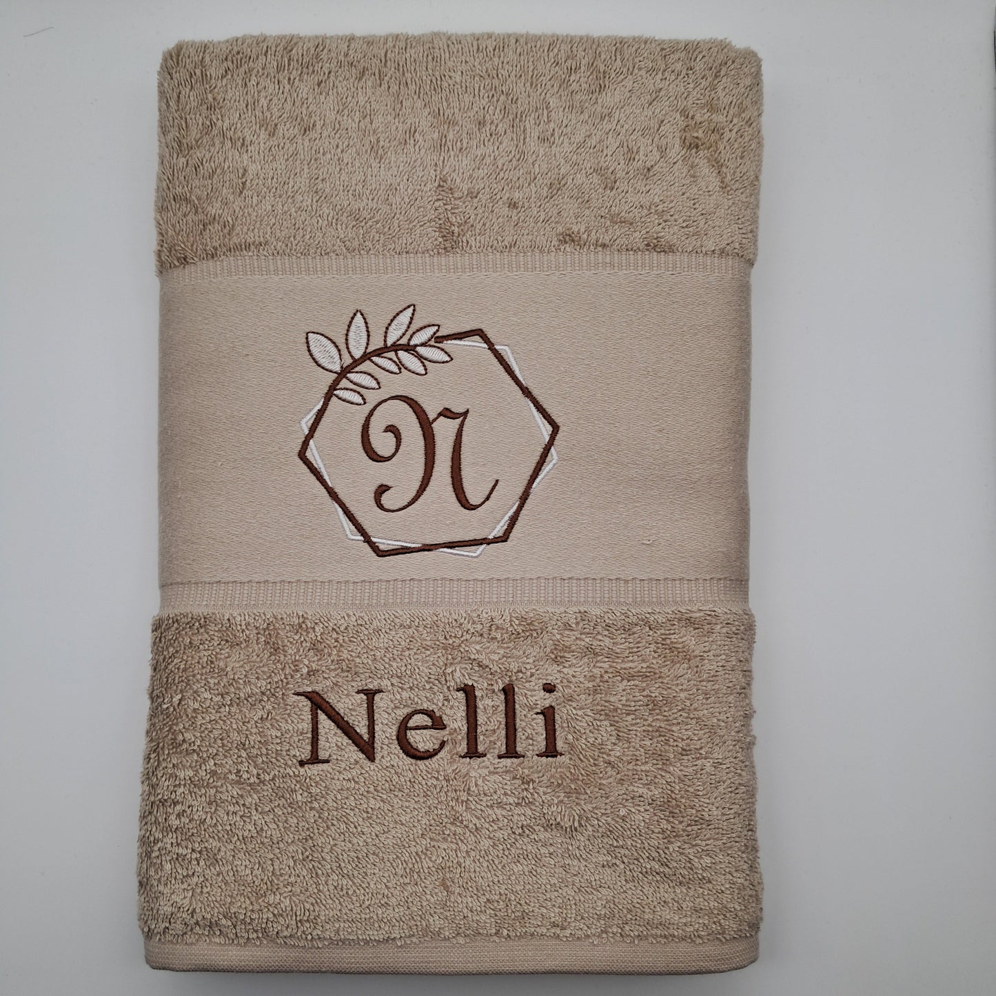 Handtuch mit Monogramm & Name