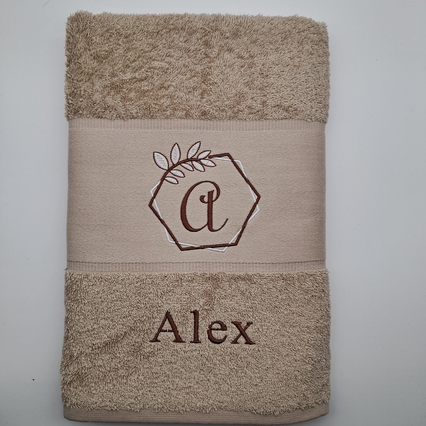 Handtuch mit Monogramm & Name