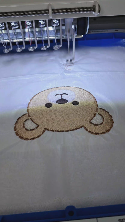 Personalisiertes Babyset - Teddybär (Body & Handtuch)